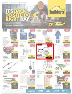 Builders Inland : It's Back To Site Done Right Day (14 January - 03 March 2025), page 1