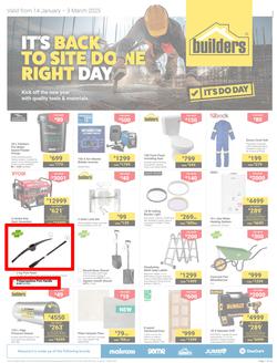 Builders Inland : It's Back To Site Done Right Day (14 January - 03 March 2025), page 1