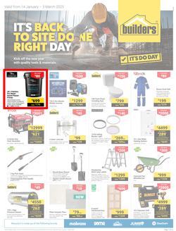 Builders Inland : It's Back To Site Done Right Day (14 January - 03 March 2025), page 1