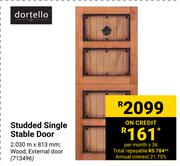 Dortello Studded Single Stable Door