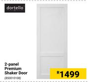 Dortello 2-Panel Premium Shaker Door