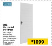Winsters Elba Horizontal Stile Door