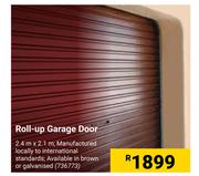 Roll-Up Garage Door