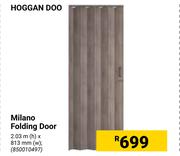 Hoggan Doo Milano Folding Door 2.03m (h) X 813mm(w)