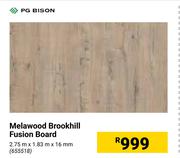PG Bison Melawood Brookhill Fusion Board-2.75m X 1.83m X 16mm
