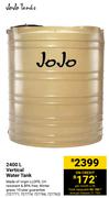 JoJo 2400L Vertical Water Tank