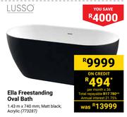 Lusso Ella Freestanding Oval Bath