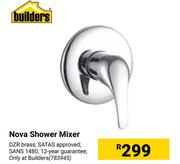 Builders Nova Shower Mixer
