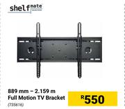 Shelfmate 889mm-2.159m Full Motion TV Bracket
