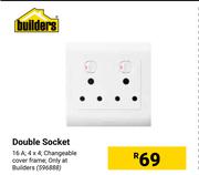 Builders Double Socket