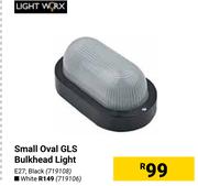 Lightworx Small Oval GLS Bulkhead Light