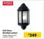 Eurolux Half Glass Bevelled Lantern