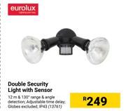 Eurolux Double Security Light With Sensor