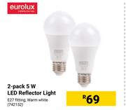 Eurolux 2 Pack 5W LED Reflector Light