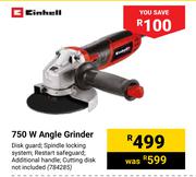 Einhell 750W Angle Grinder