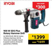Ryobi 900W SDS Plus Rotary Hammer Drill