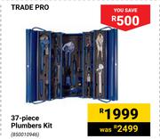 Trade Pro 37 Piece Plumbers Kit