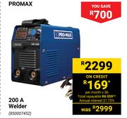 Promax 200A Welder