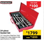 Mastercraft 24 Piece Socket Set