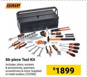 Grip 86 Piece Tool Kit