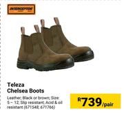 Interceptor Teleza Chelsea Boots-Per Pair