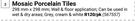 Mosaic Porcelain Tiles 298mm x 298mm-Per Pack