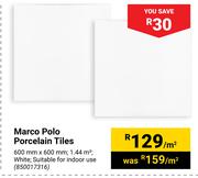Marco Polo Porcelain Tiles 600mm x 600mm-Per Sqm