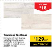 Treehouse Tile Range 250mm x 500mm-Per Sqm