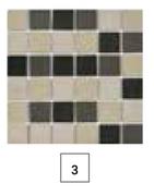Mosaic Porcelain Tiles 298mm x 298mm-Per Pack