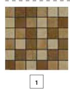 Porcelain Combo Mosaic-Per Pack