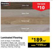 Trento Laminated Flooring-Per Sqm