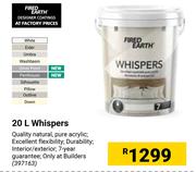 Fired Earth Whispers-20Ltr