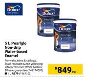 Dulux Pearlglo Non-Drip Water-Based Enamel-1Ltr Each
