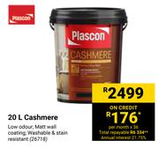 Plascon Cashmere-20Ltr