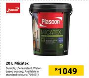 Plascon Micatex-20Ltr