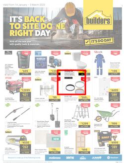 Builders KwaZulu-Natal : It's Back To Site Done Right Day (14 January - 03 March 2025), page 1