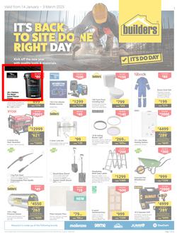 Builders KwaZulu-Natal : It's Back To Site Done Right Day (14 January - 03 March 2025), page 1