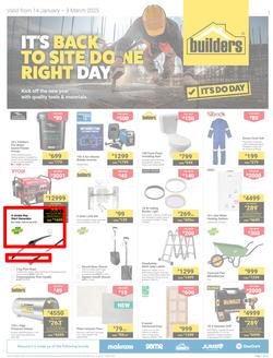 Builders KwaZulu-Natal : It's Back To Site Done Right Day (14 January - 03 March 2025), page 1