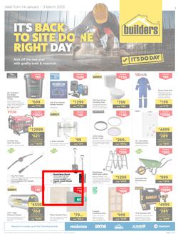 Builders KwaZulu-Natal : It's Back To Site Done Right Day (14 January - 03 March 2025), page 1