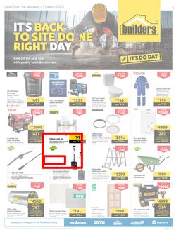 Builders KwaZulu-Natal : It's Back To Site Done Right Day (14 January - 03 March 2025), page 1