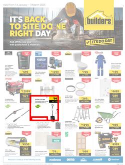 Builders KwaZulu-Natal : It's Back To Site Done Right Day (14 January - 03 March 2025), page 1