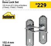 Builders 152.4mm 2 Lever Chelsea Lock Set