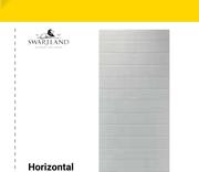 Swartland Horizontal Grooved Door