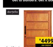 Dortello Semi Exterior Econo Pivot Door