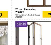 Kenzo Aluminium Fold A Side Glass Door