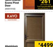 Kayo Aluminium Entrance Door 