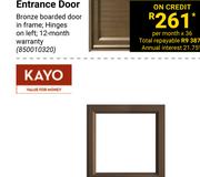 Kayo 28mm Aluminium Window