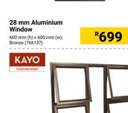 Kayo 28mm Aluminium Window