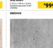 Innovus Melamine Natural Concrete Board-2.75m x 1.83m x 16mm