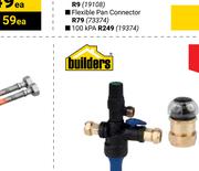 Builders PCV 600 Kpa + 2 Vacuum Breakers